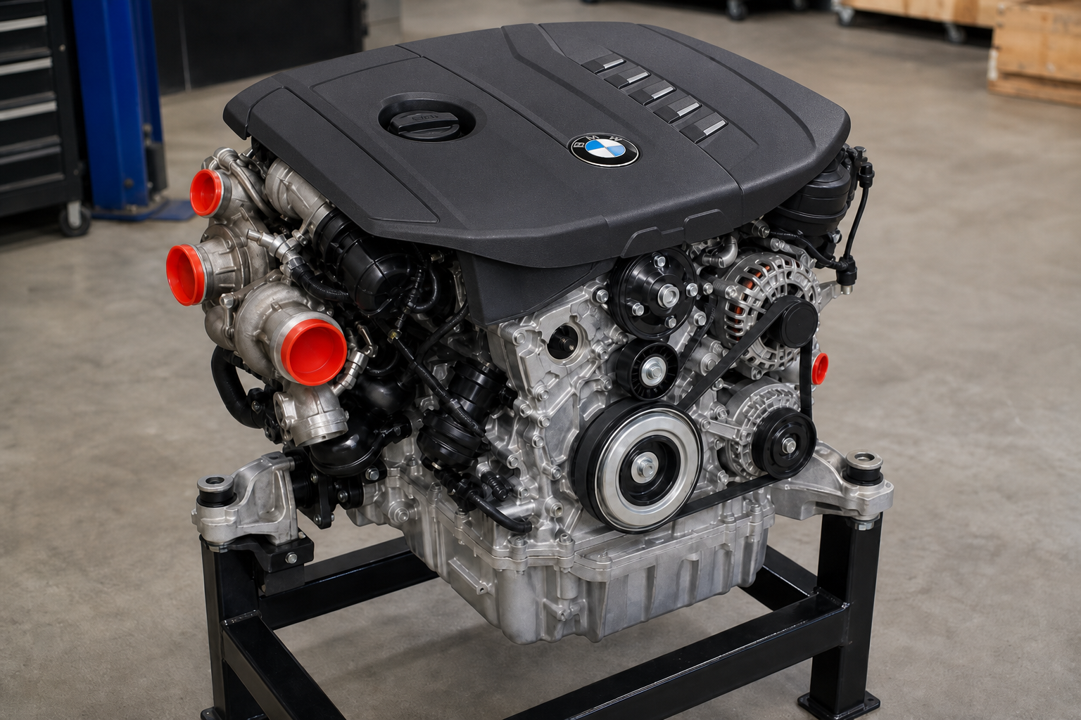 Compact four-cylinder diesel